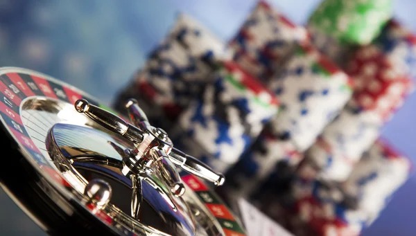Lightning Dice live dealer studio with three dice on table